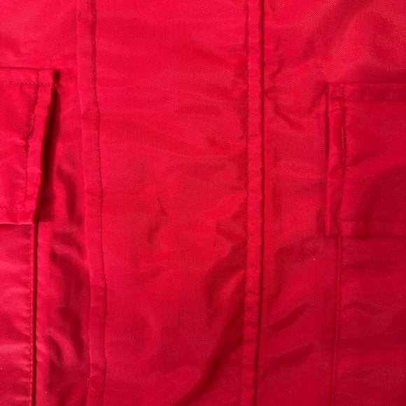 West Marine Nautical Gear Nylon PVC Coating Weather Rain Small Red Jacket - Picture 6 of 13